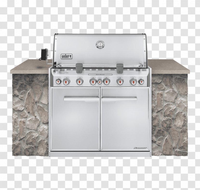 Barbecue Weber Summit S-660 Weber-Stephen Products Natural Gas Propane - Gasgrill Transparent PNG
