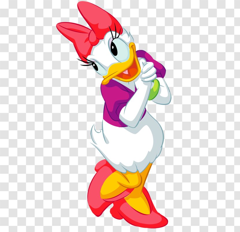 Daisy Duck Donald Mickey Mouse Minnie Clip Art - Drawing - 3D Cliparts Transparent PNG