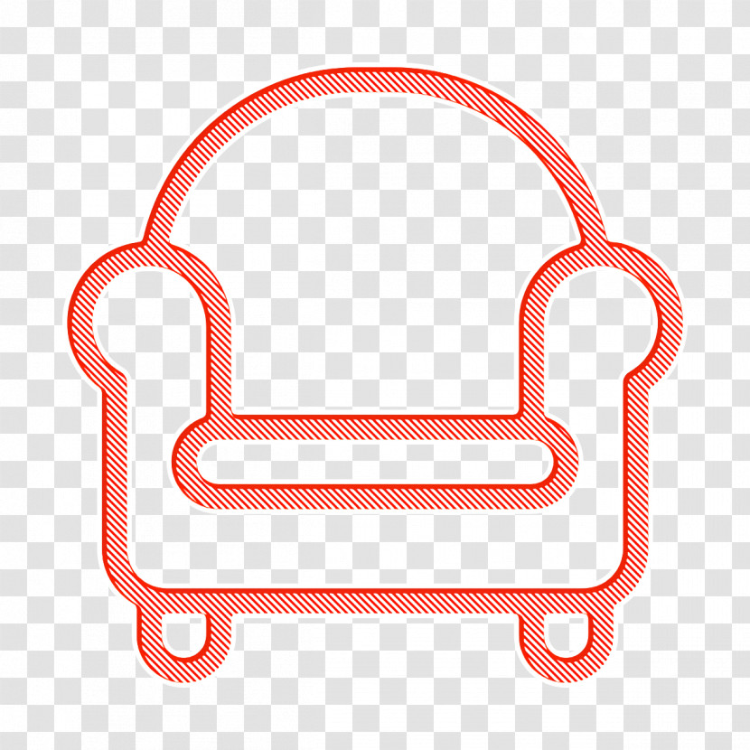 Interior & Furniture Icon Sofa Icon Armchair Icon Transparent PNG