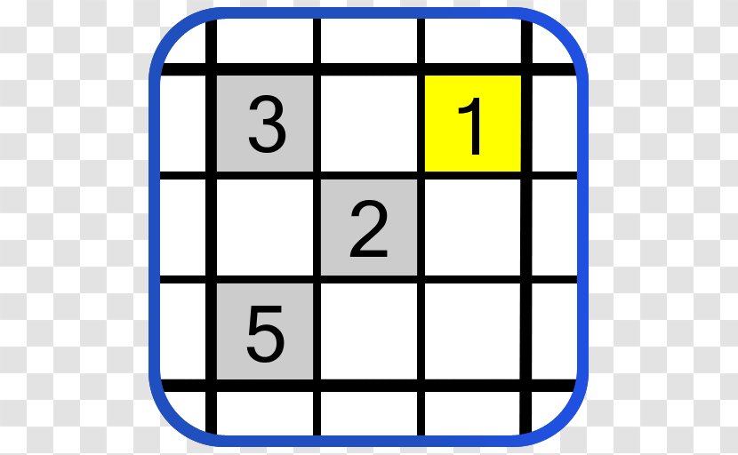 Sudoku Line - Number - Rectangle Child Transparent PNG