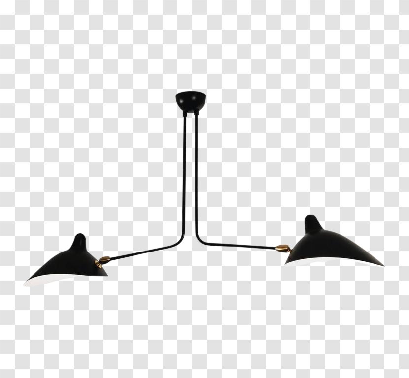 Light Fixture Pendant Ceiling Lamp - Black Transparent PNG
