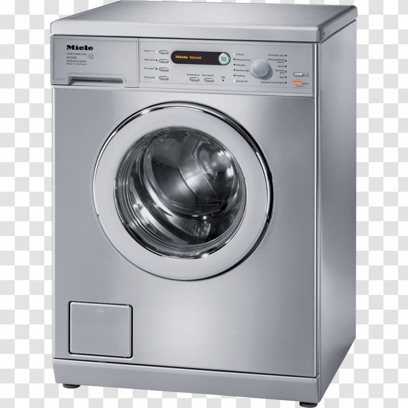 Washing Machines Miele Home Appliance Clothes Dryer - Machine Transparent PNG