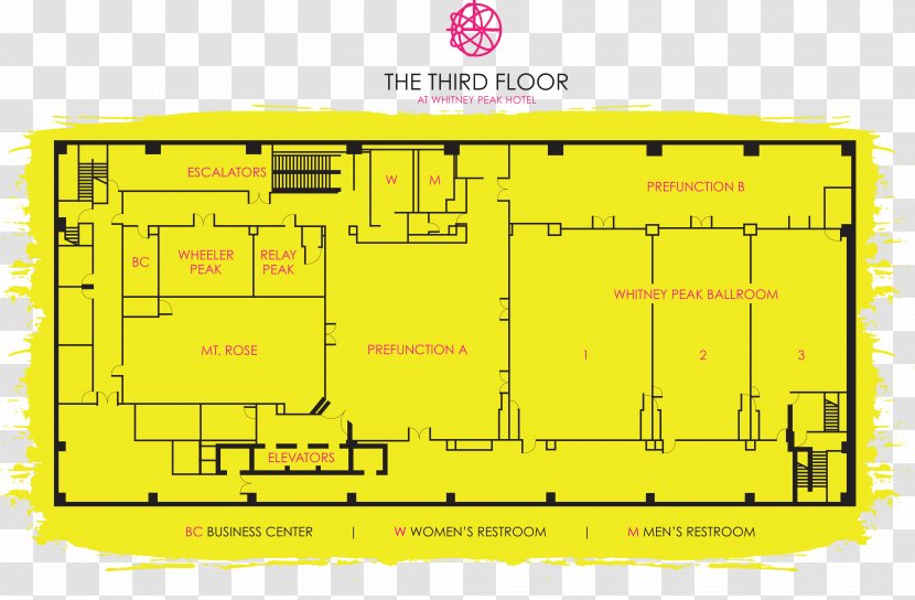 Land Lot Line - Yellow Transparent PNG