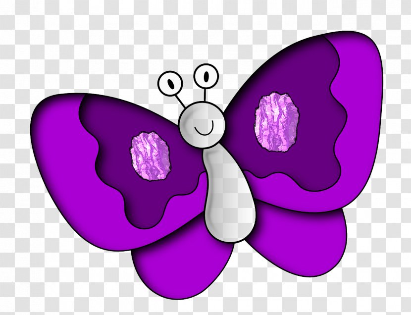 Butterfly Drawing Clip Art - Royaltyfree - Insect Transparent PNG