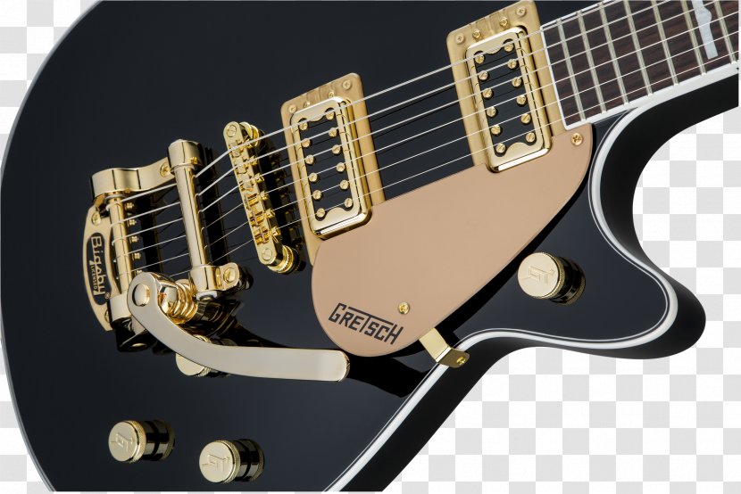 Electric Guitar Gretsch Electromatic Pro Jet Bigsby Vibrato Tailpiece - Plucked String Instruments Transparent PNG