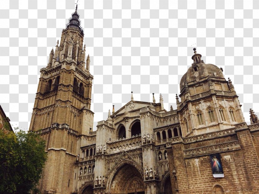 Toledo Cathedral Mosque Of Cordoba Foreign Exchange Market Pound Sterling - Steeple - Resort Transparent PNG