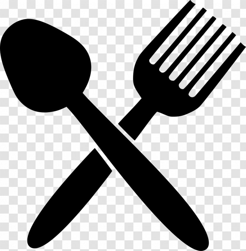Knife Fork Spoon - Monochrome Photography Transparent PNG