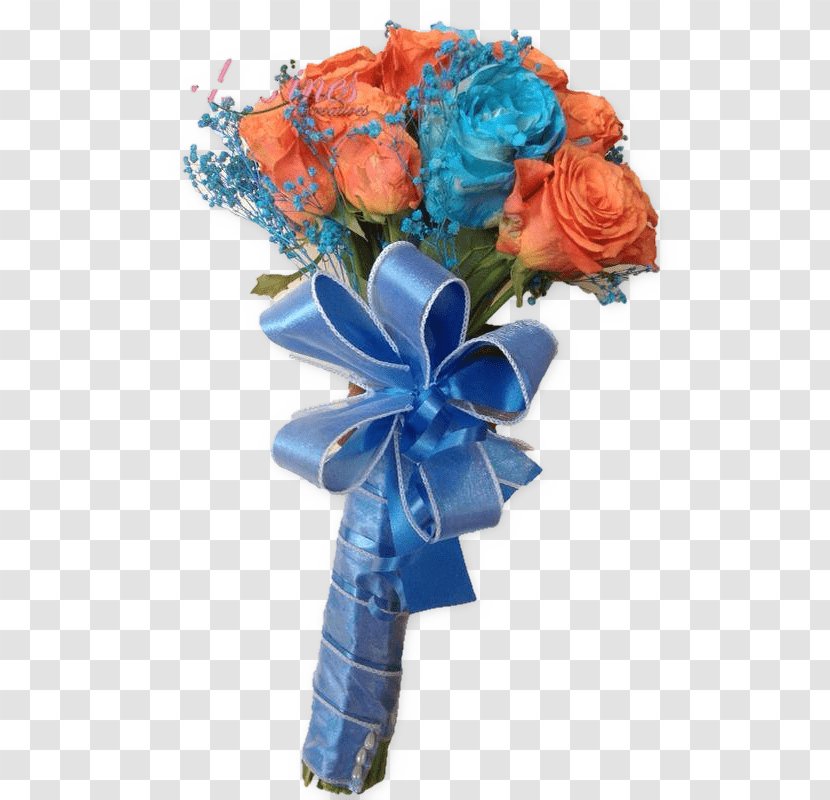 Garden Roses Floral Design Cut Flowers - Flower Bouquet - Blue Transparent PNG