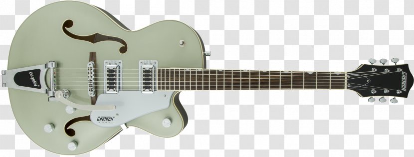 Gretsch Semi-acoustic Guitar Bigsby Vibrato Tailpiece Electric Archtop - Build Material Transparent PNG