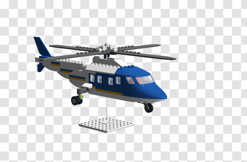 Helicopter Rotor Lego Jurassic World AgustaWestland AW109 InGen - Helipad Transparent PNG