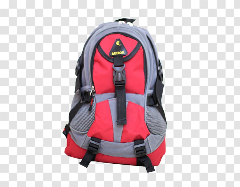 Backpack Bag - Orange - Red Transparent PNG