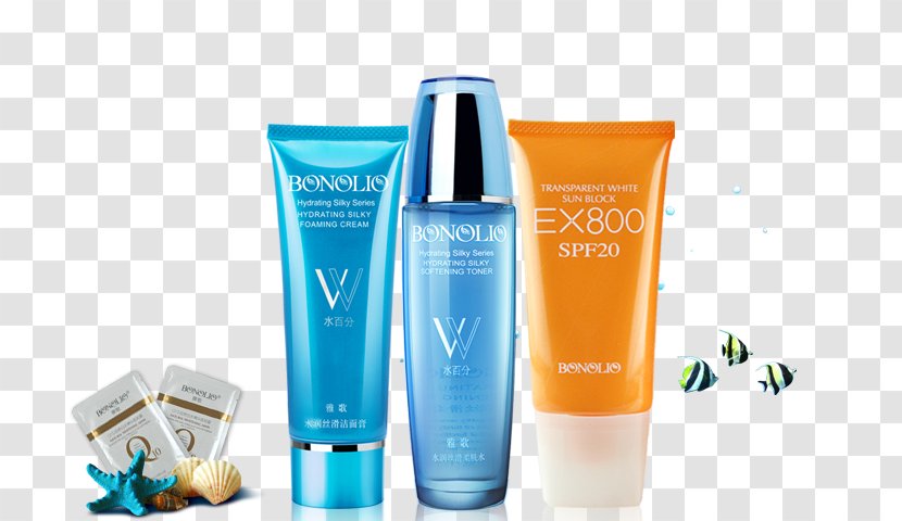 Sunscreen Lotion Facial - Liquid - Product Kind Skincare Mask Starfish Transparent PNG