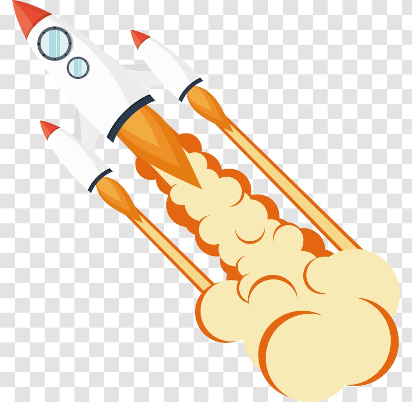 Rocket Flight Missile - Cartoon Transparent PNG