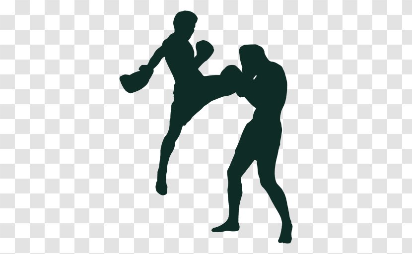 Muay Thai Kickboxing Clip Art - Hand - Knee Transparent PNG