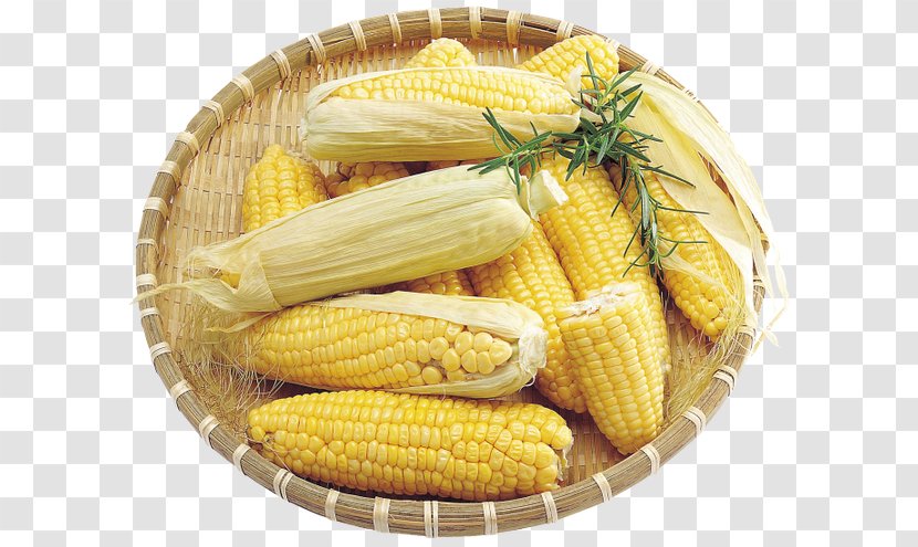Corn On The Cob Maize Food Field - Corncob - Vegetable Transparent PNG