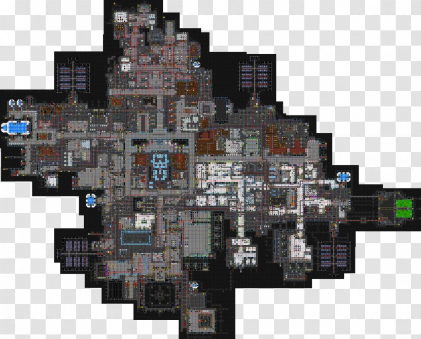 Space Station 13 Map Fairfax County Department Of Transportation - Fandom Transparent PNG