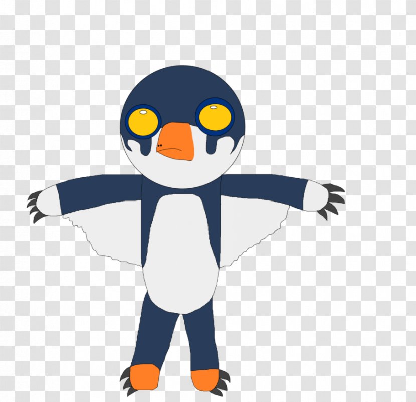 Penguin Clip Art Character Beak Mascot - Fiction Transparent PNG