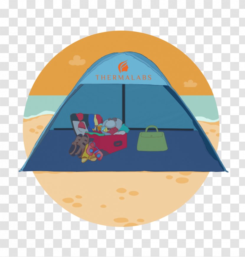 Beach Sun Tanning Tent Tan Line Camping - Park - Picnic Mountaineering Flag Transparent PNG