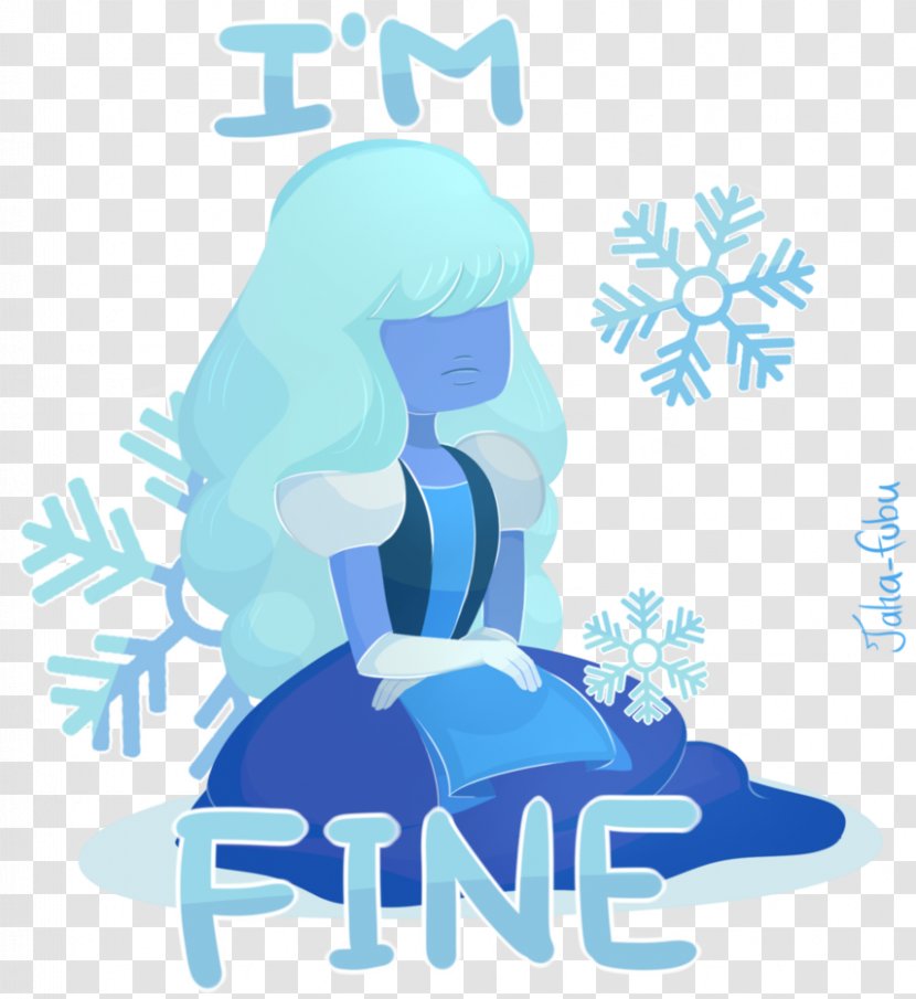 Fan Art Sapphire - Fictional Character Transparent PNG