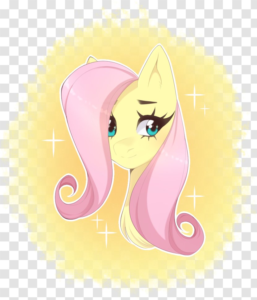 Rarity Rainbow Dash Pony Fluttershy Princess Luna - Flower - Fluttered Transparent PNG