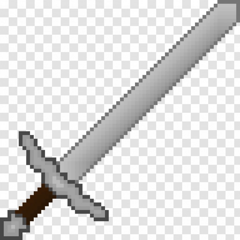 Minecraft Forge Sword Weapon Texture Mapping - Spear - Swords Transparent PNG