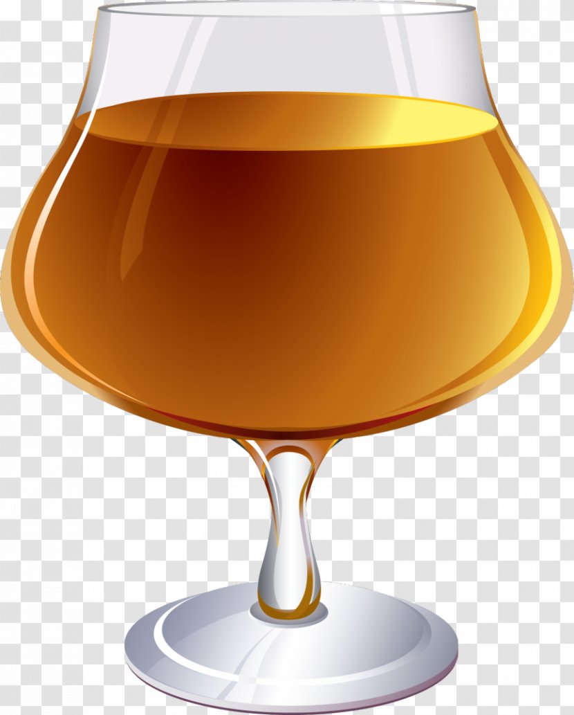 Wine Glass Champagne Brandy Liquor Transparent PNG