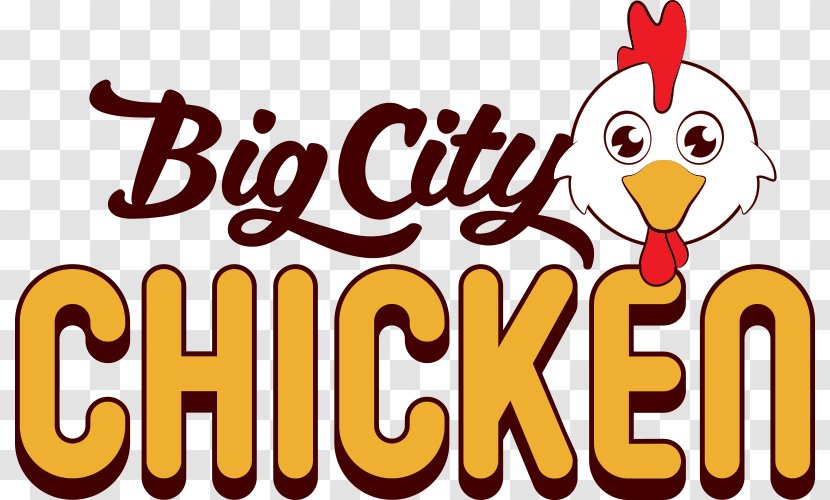 The Big Chicken Logo Crispy Fried City - Restaurant Transparent PNG