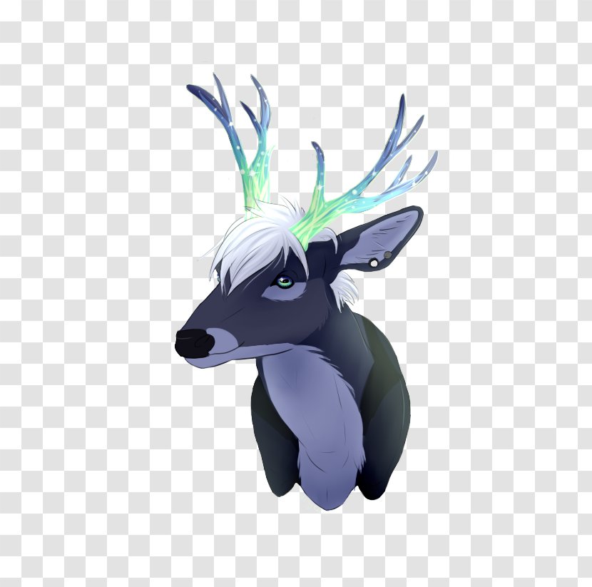 Reindeer Horse Cartoon Figurine Transparent PNG