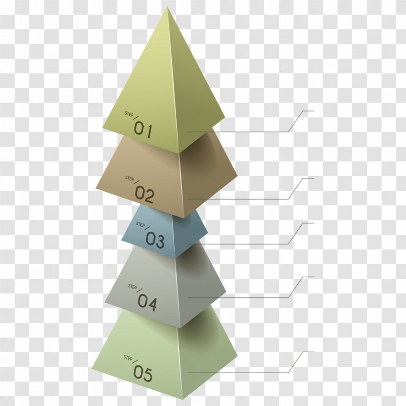 Chart Triangle Infographic - PPT Business Tag Transparent PNG
