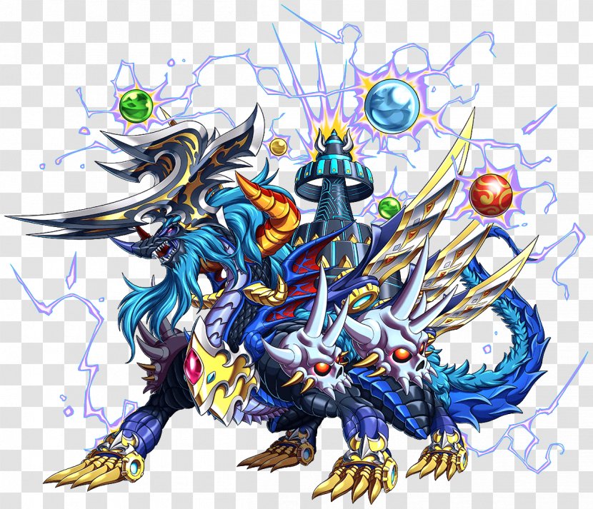 Brave Frontier 2 Android Behemoth HIT - Game - Thunder Transparent PNG