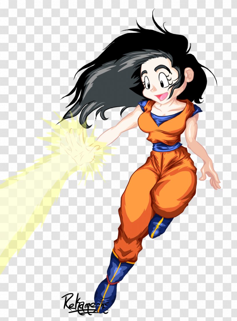 Goku Gohan Female Vegeta Krillin - Silhouette - Enjoy The Expression Transparent PNG