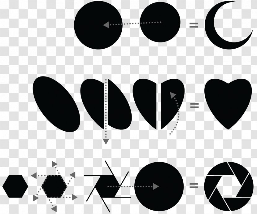 Shape Geometry Fractal Circle - Heart - Superimposed Transparent PNG