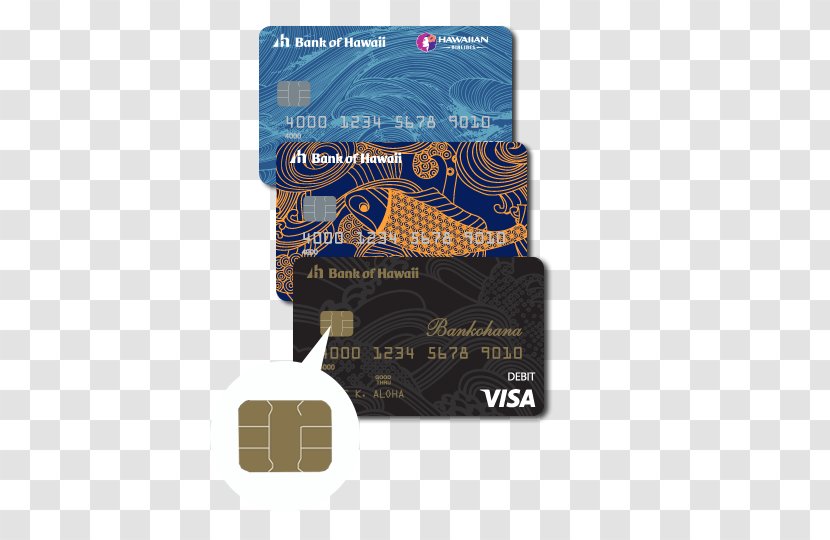 Debit Card Credit Bank Of Hawaii Mastercard - Chip Technology Transparent PNG