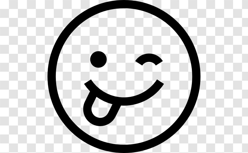 Smiley Emoticon Drawing - Line Art Transparent PNG