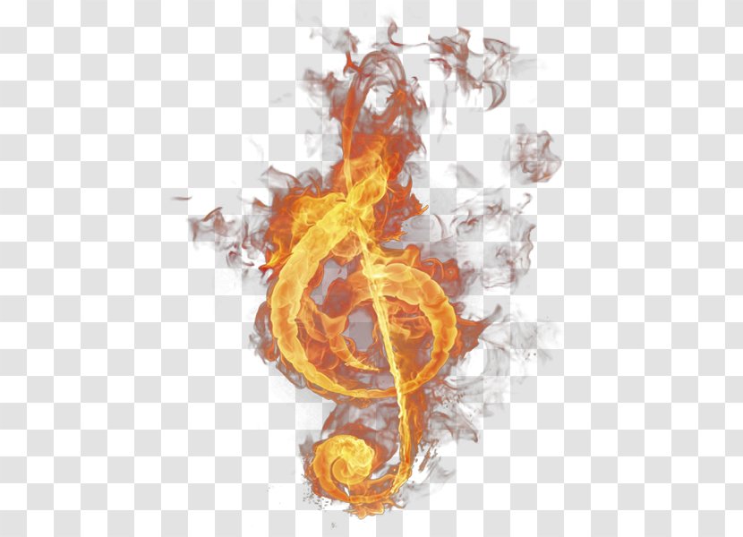 Clef Musical Note Treble - Watercolor Transparent PNG