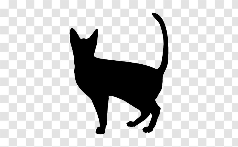 Bengal Cat Black Transparent PNG
