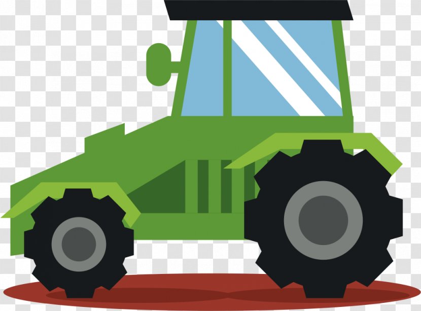 Tractor Farm Agriculture Download - Agricultural Machinery Transparent PNG