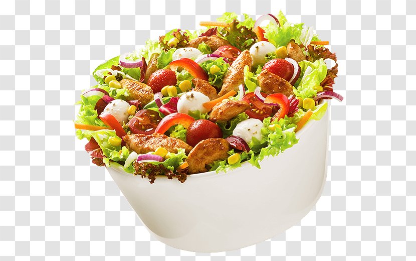 Caesar Salad Bacon Ham Call A Pizza Franchise - Vegetarian Food Transparent PNG