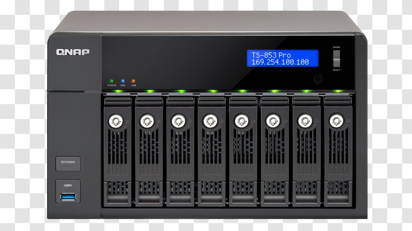 QNAP TVS-871 NAS Server - Qnap Tvs871 - SATA 6Gb/s Network Storage Systems Data Intel CoreOthers Transparent PNG