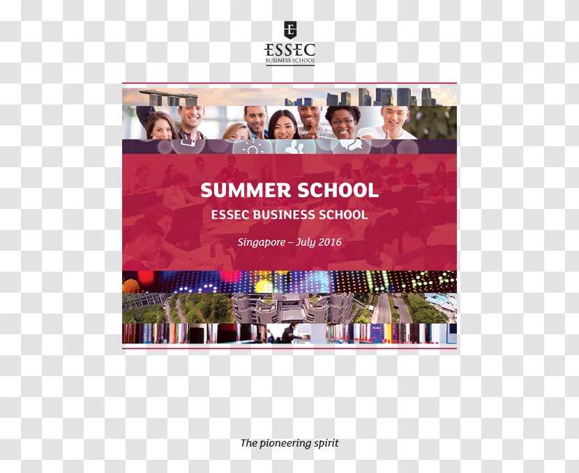 Public Relations Brand Display Advertising ESSEC Business School - Essec - Brochure Transparent PNG