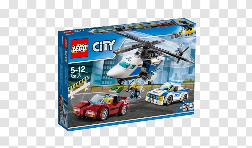 LEGO 60138 City High-Speed Chase Lego Toy Games Transparent PNG