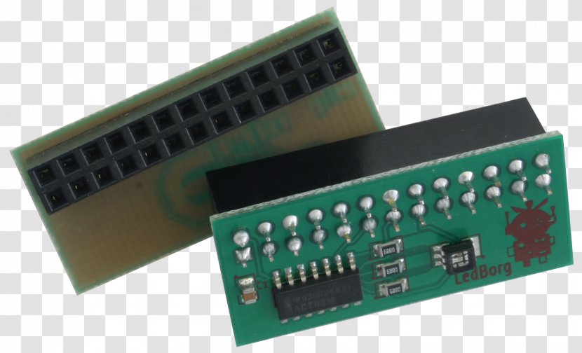 Raspberry Pi Light-emitting Diode General-purpose Input/output Computer Cases & Housings Electronic Component Transparent PNG