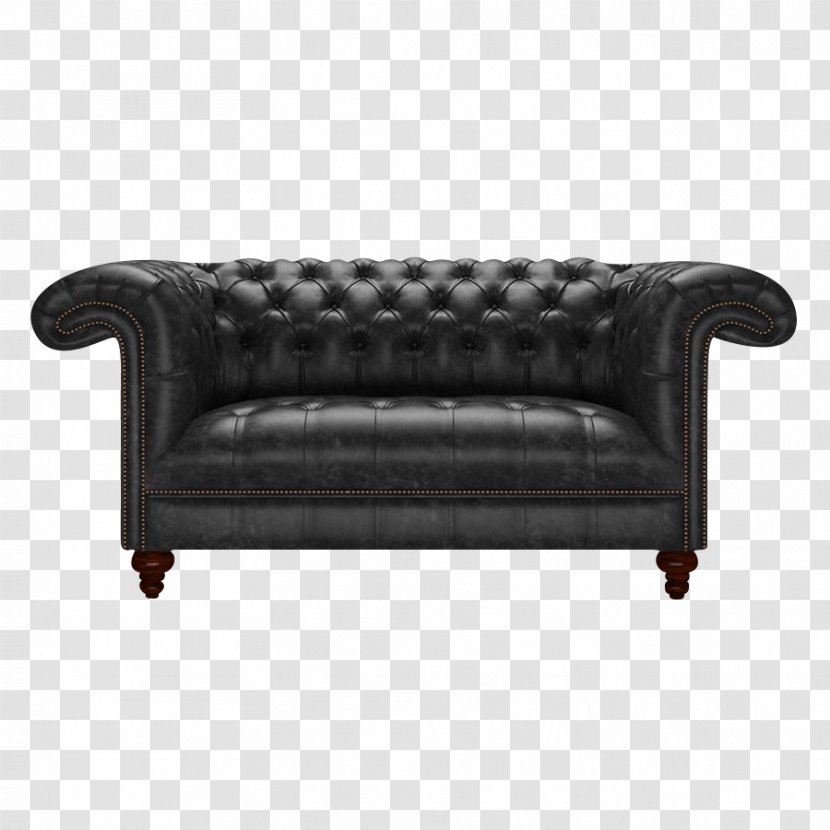 Couch Chesterfield Furniture Chair Padding Transparent PNG