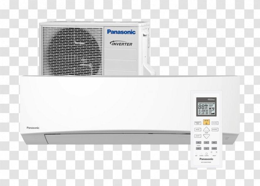 Heat Pump Panasonic Air Conditioning R-410A Copper - Aircondition Transparent PNG