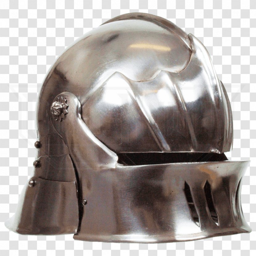 Knight Cartoon - Helmet - Bronze Sculpture Transparent PNG