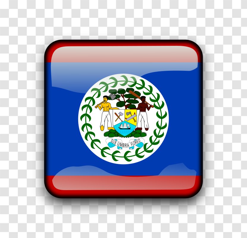 Flag Of Belize National Image - Printing Transparent PNG