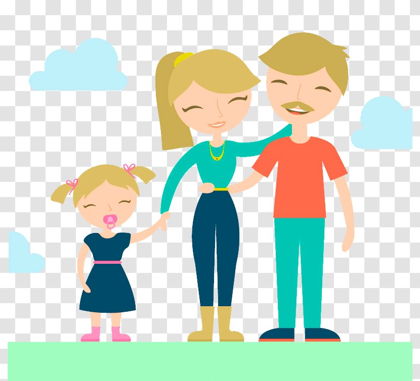Family Happiness - Tree - A Of Three Transparent PNG