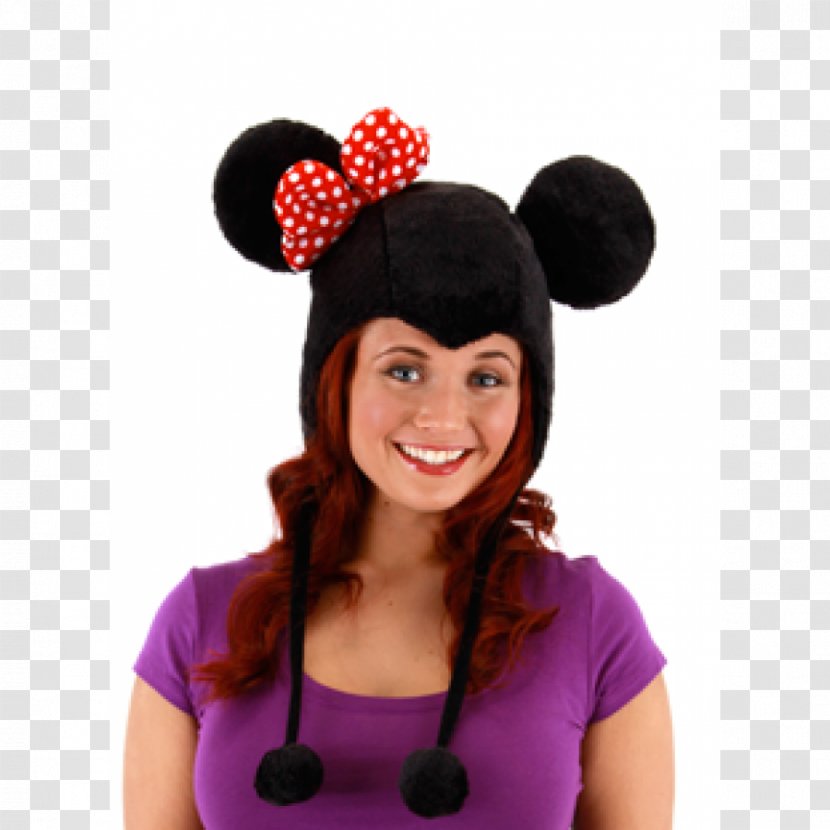 Beanie Minnie Mouse Hoodie Mickey Costume - Flower Transparent PNG