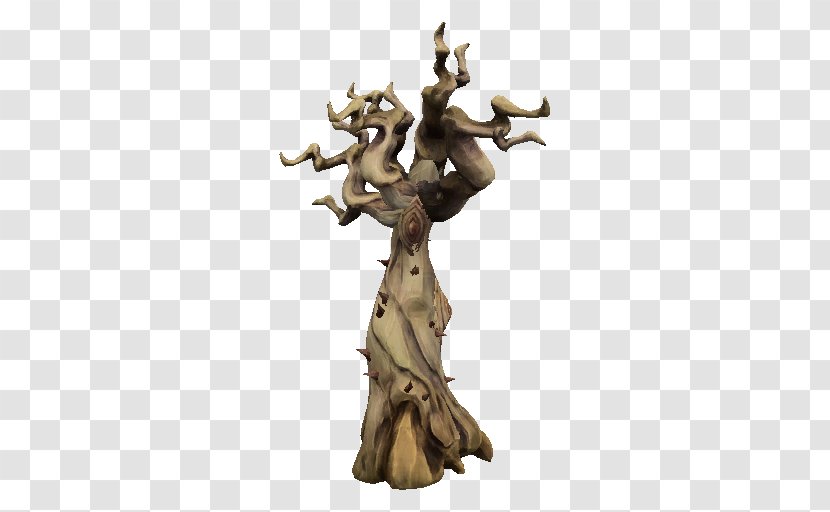 Tree Hollow Birch Deciduous Bark - Statue Transparent PNG
