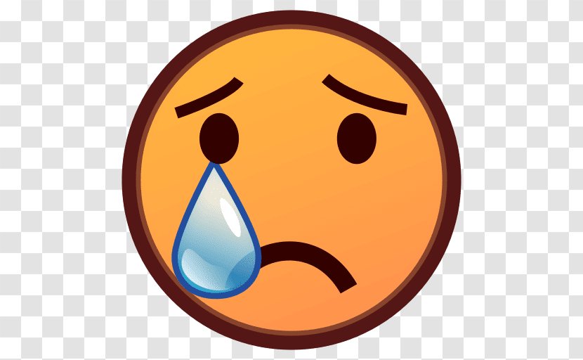 Smiley Face With Tears Of Joy Emoji Crying Emoticon - Smile Transparent PNG